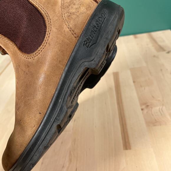 Blundstone Brown Leather Chelsea Boots Women’s Size 8 US / 5 AUS Distress Wear - Picture 9 of 11